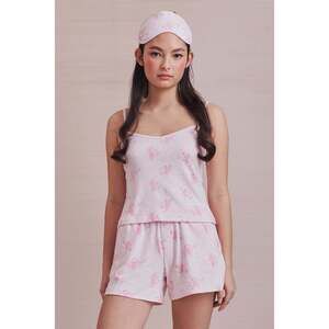 Roller Rabbit Cupid's Kiss Cami Boxer Set Size SBLUSH / S